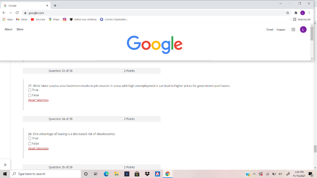 X G Google .google.com Apps M Gmail YouTube Maps