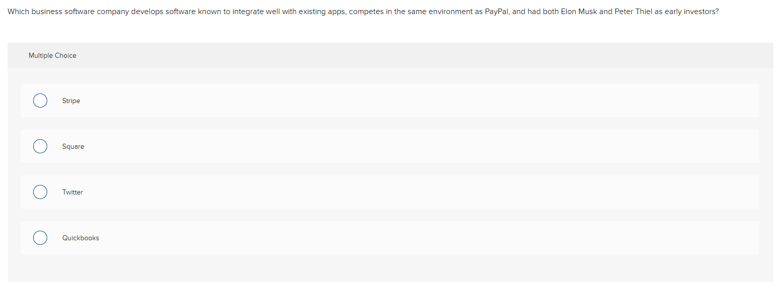 Which business software company develops software