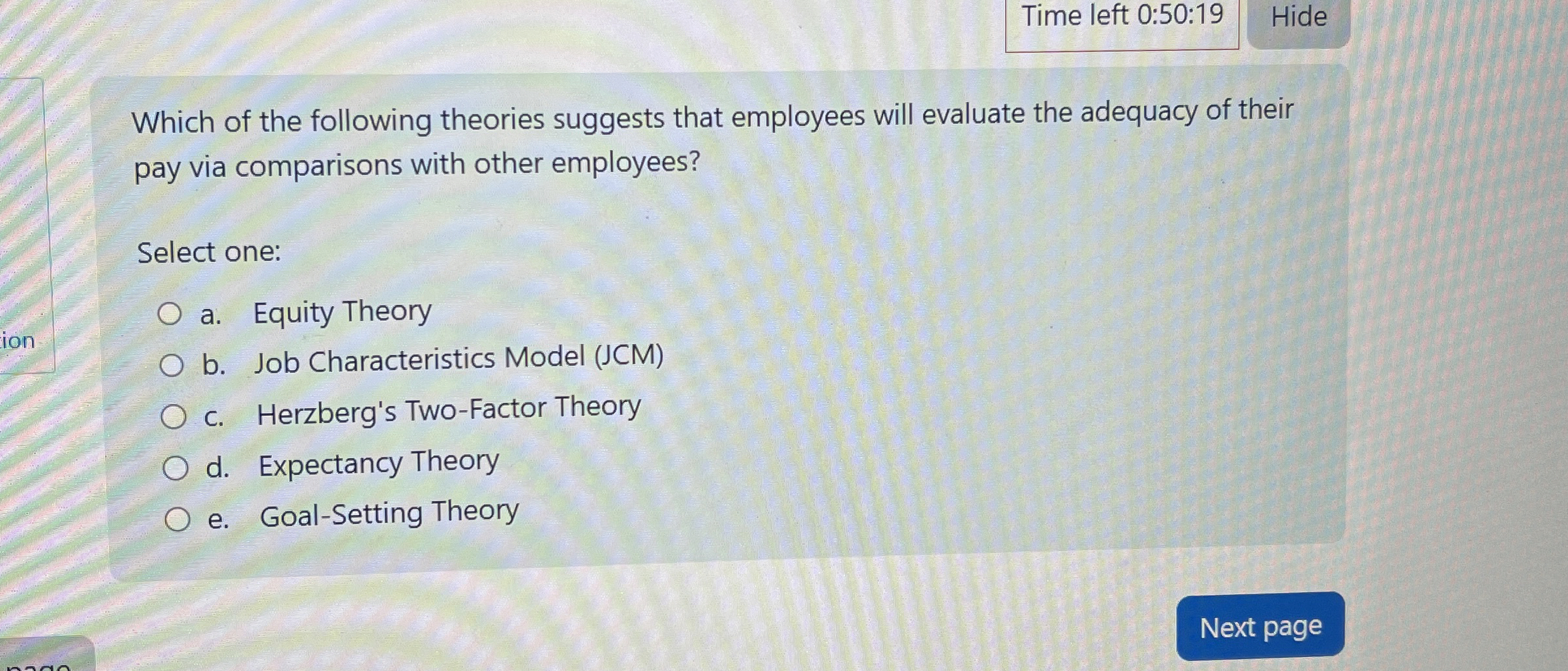 Time left 0 : 5 0 : 1 9 Hide Which of the