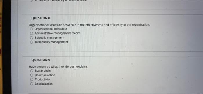 QUESTION 38 "During Job interviews, managers try