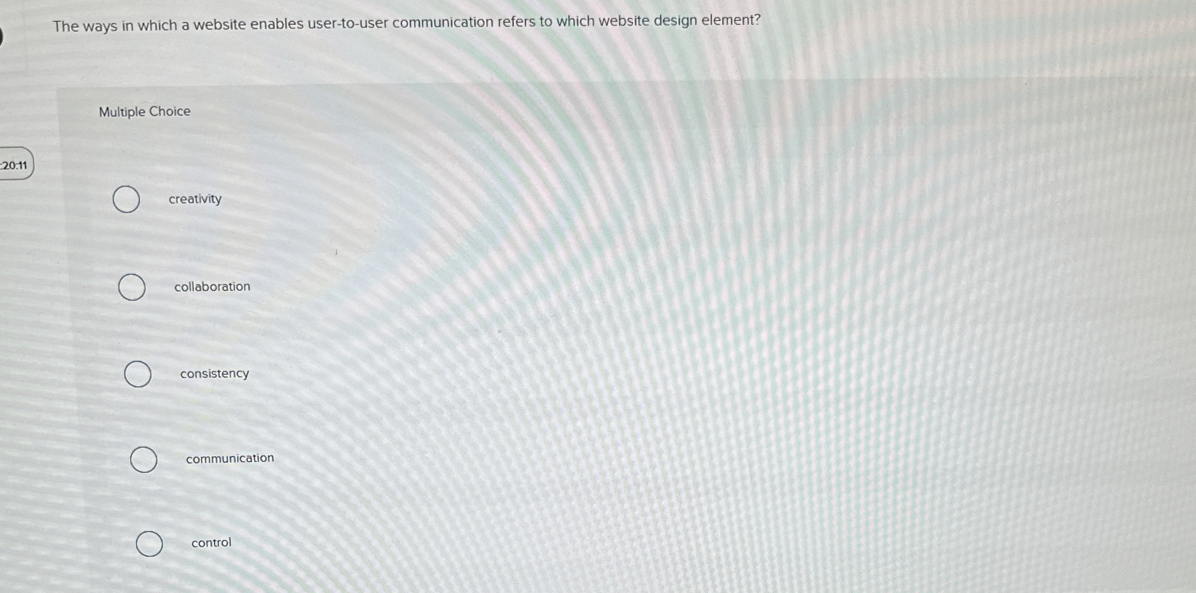 The ways in which a website enables user - to -
