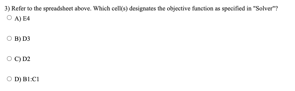 Consider the following product mix problem and
