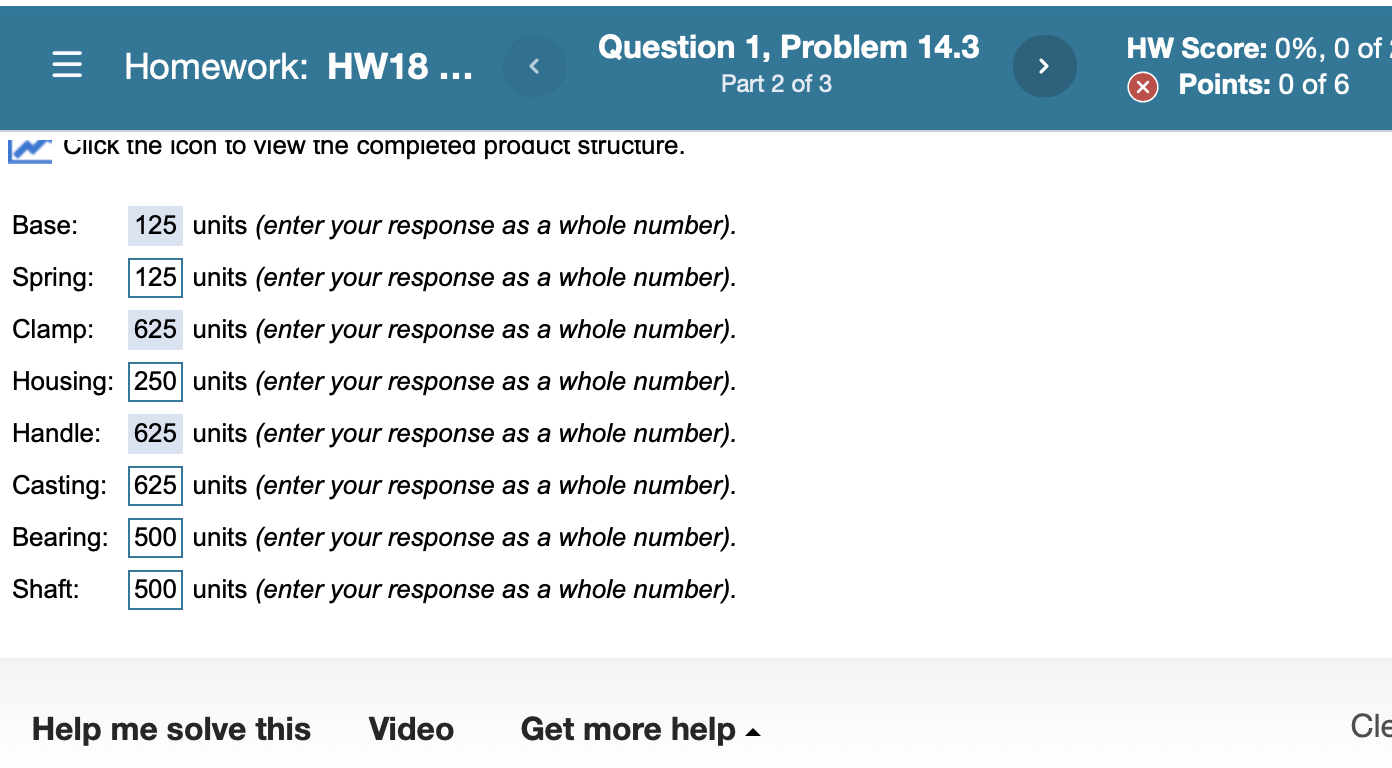 part b pls = Homework: HW18 ... < Question 1,