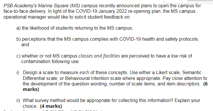 PSB Academy's Marina Square (MS) campus recently