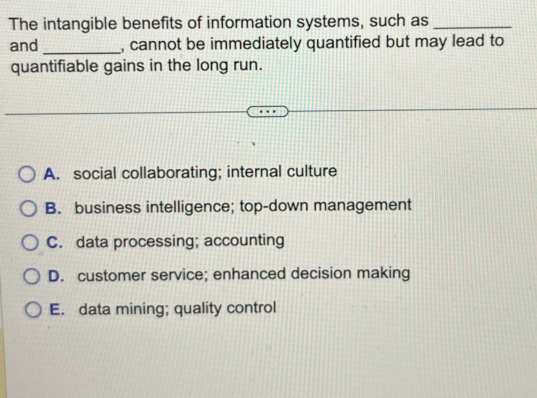 The intangible benefits of information systems,