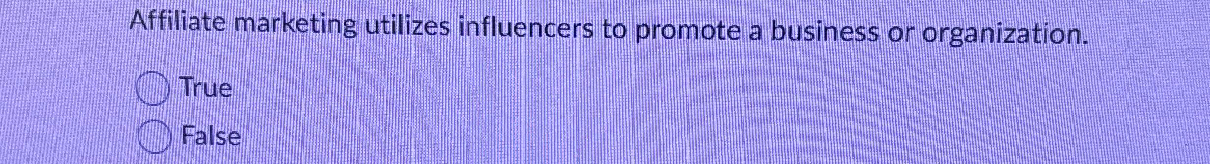 Affiliate marketing utilizes influencers to