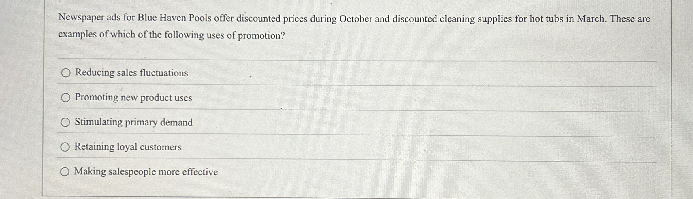 Newspaper ads for Blue Haven Pools offer