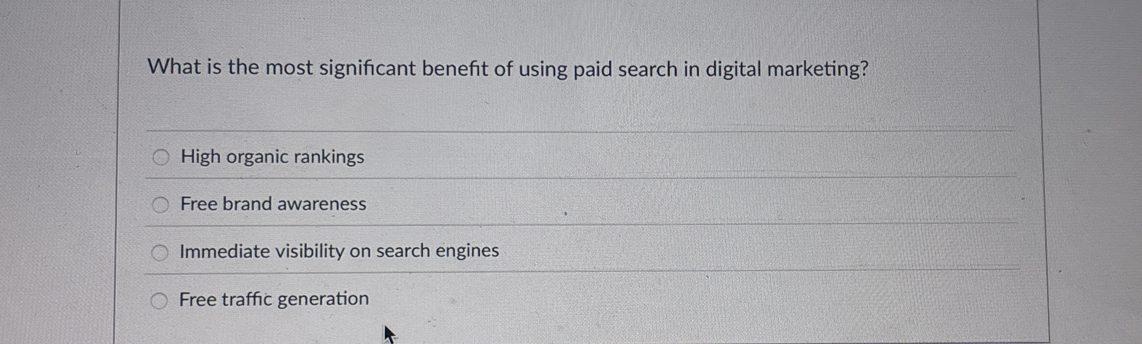 What is the most significant benefit of using