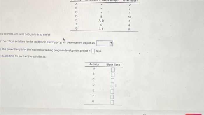 Roger Ginde is developing a program in supply