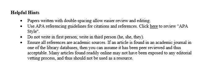 Description: This assignment is the second part