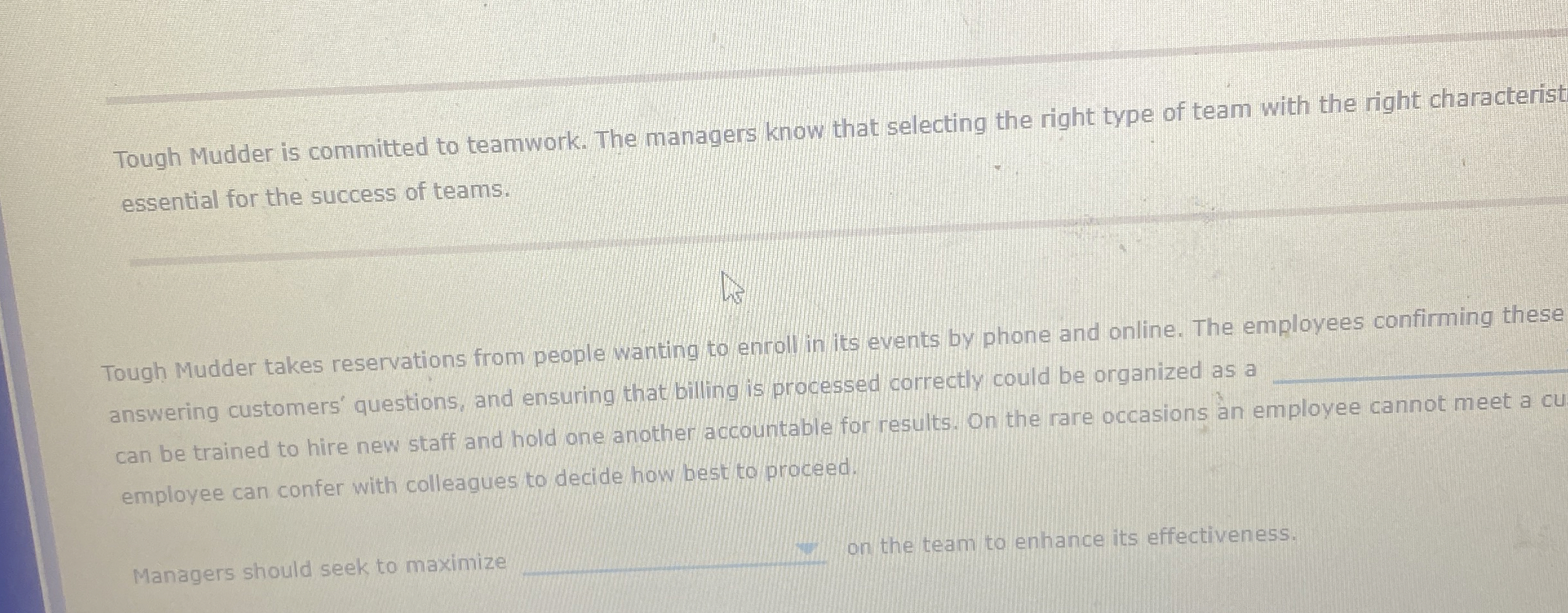 Tough Mudder is committed to teamwork. The