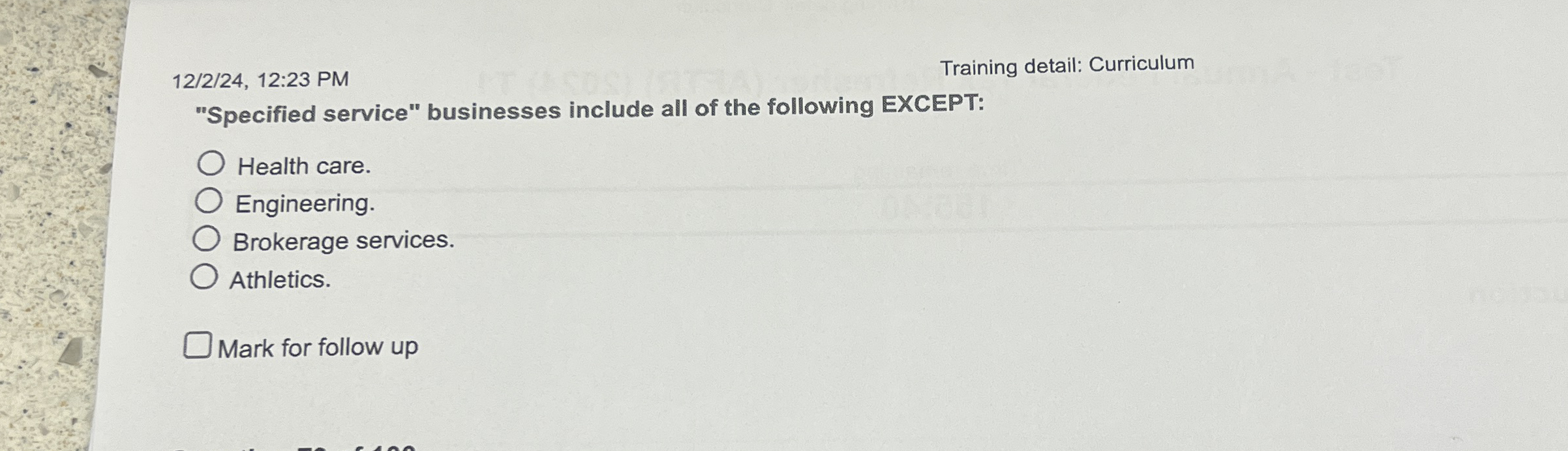 1 2 / 2 / 2 4 , 1 2 : 2 3 PM Training detail:
