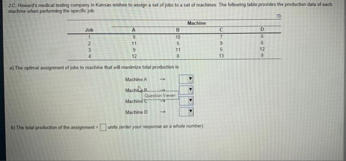 J.C. Howard's medical testing company in Kansas