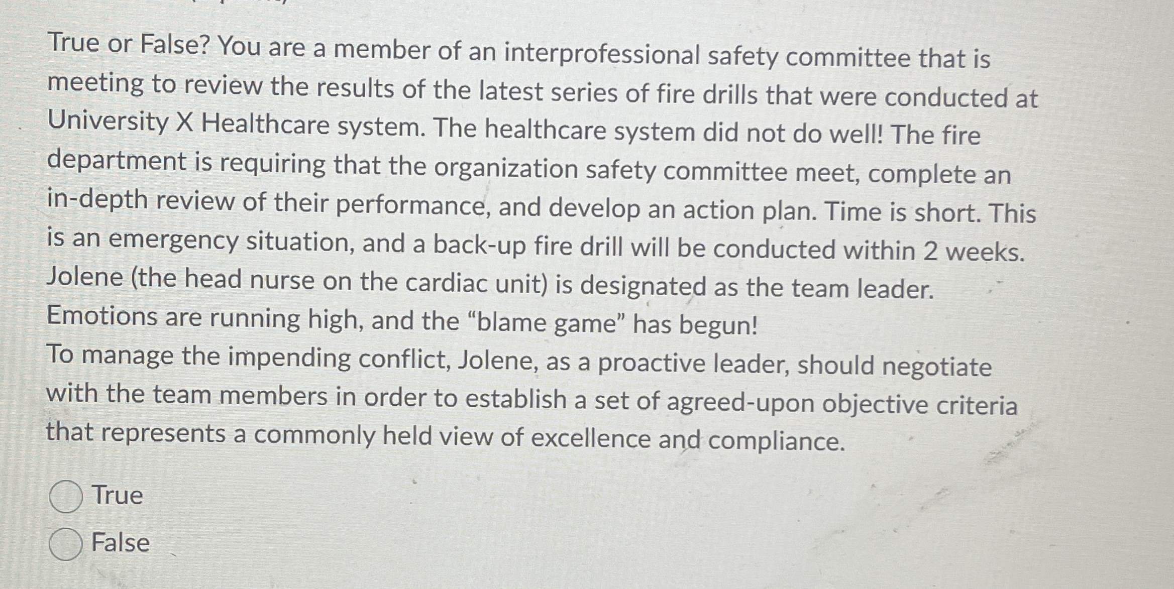 True or False? You are a member of an