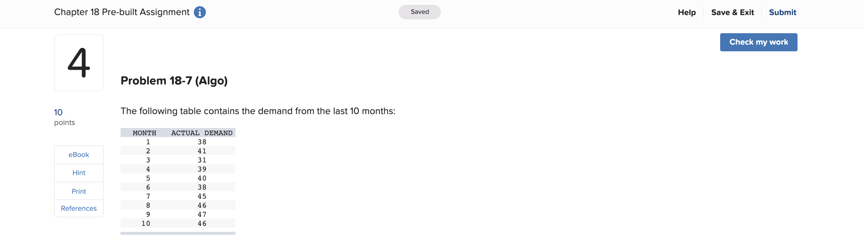 A. Calculate the single exponential smoothing