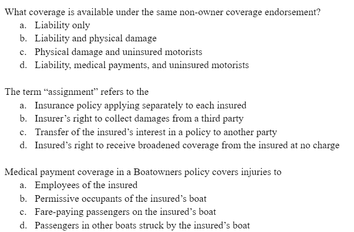 What coverage is available under the same