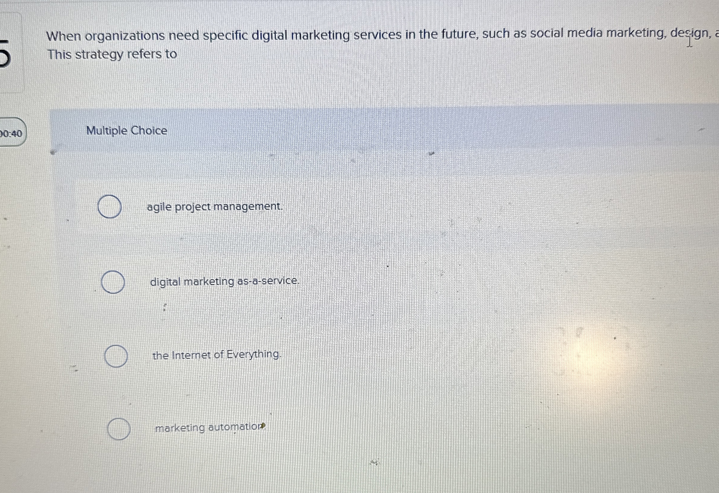 When organizations need specific digital