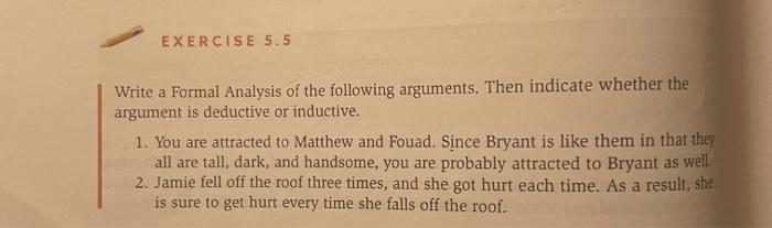 just 2,4,8, & 13 please EXERCISE 5.5 Write a