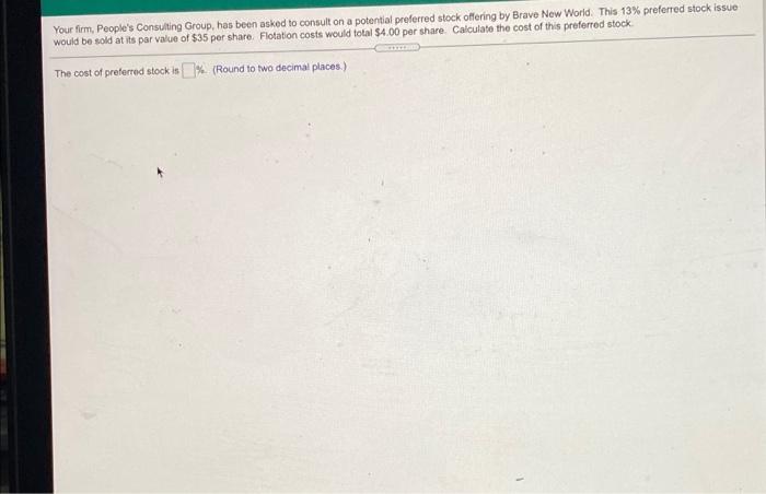 help please Your firm, People's Consulting Group,