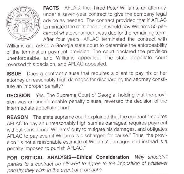 STATION 7776 FACTS AFLAC, Inc., hired Peter