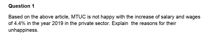 Read the case study given below and answer ALL