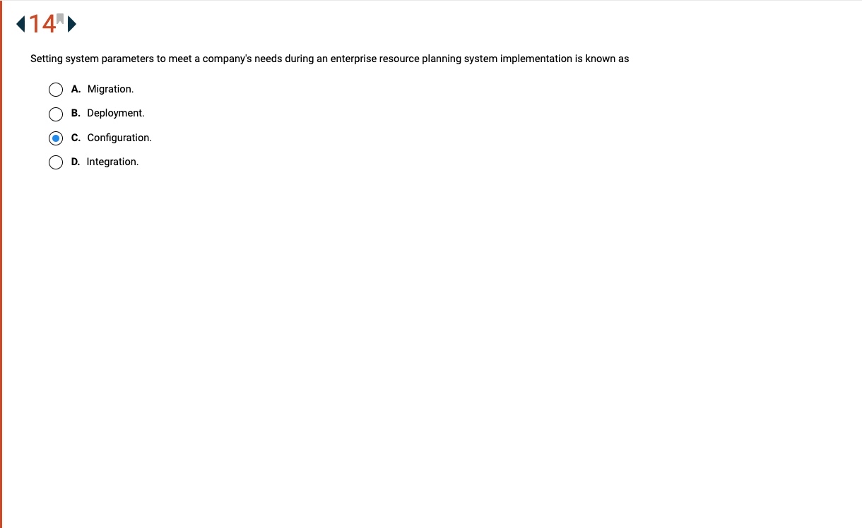 ( 1 4 Setting system parameters to meet a