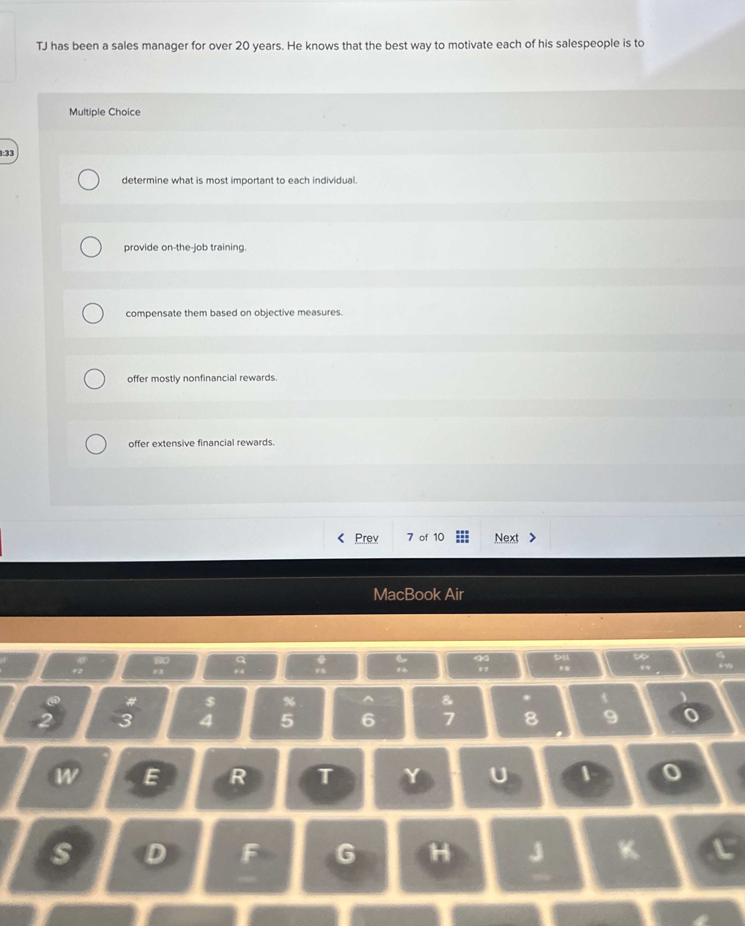 TJ has been a sales manager for over 2 0 years.