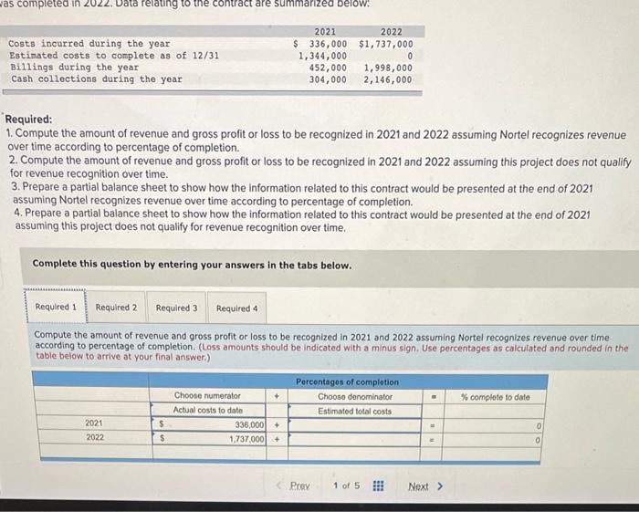 vas completed in 2022. Data relating to the