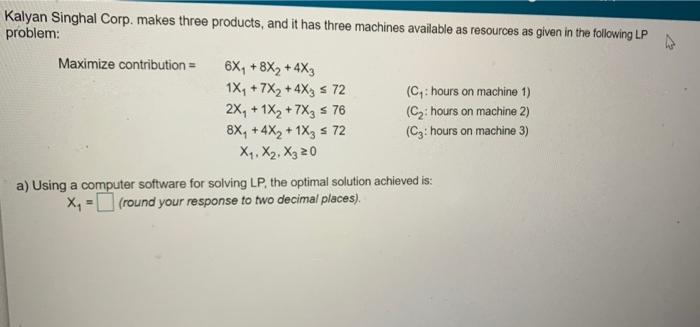 please solve, I appreciate ur help! Kalyan