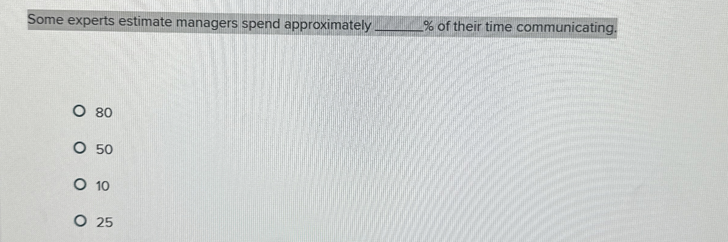 Some experts estimate managers spend