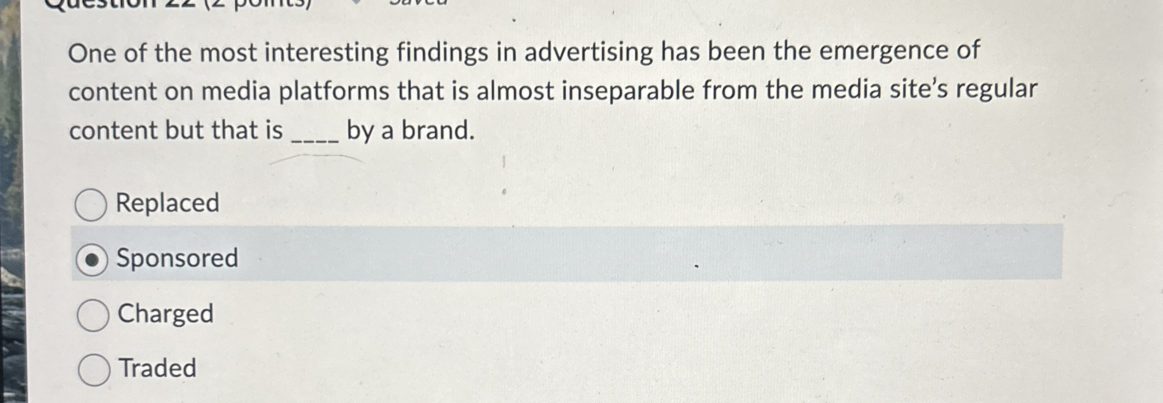 One of the most interesting findings in