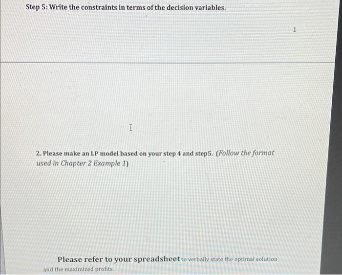 please answer in order Submission guideline: This