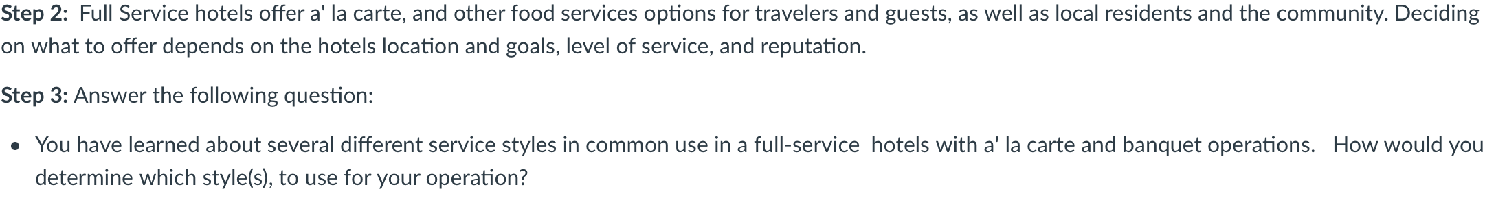 ANSWER MUST BE 2 PARAGRAPHS LONG Step 2: Full