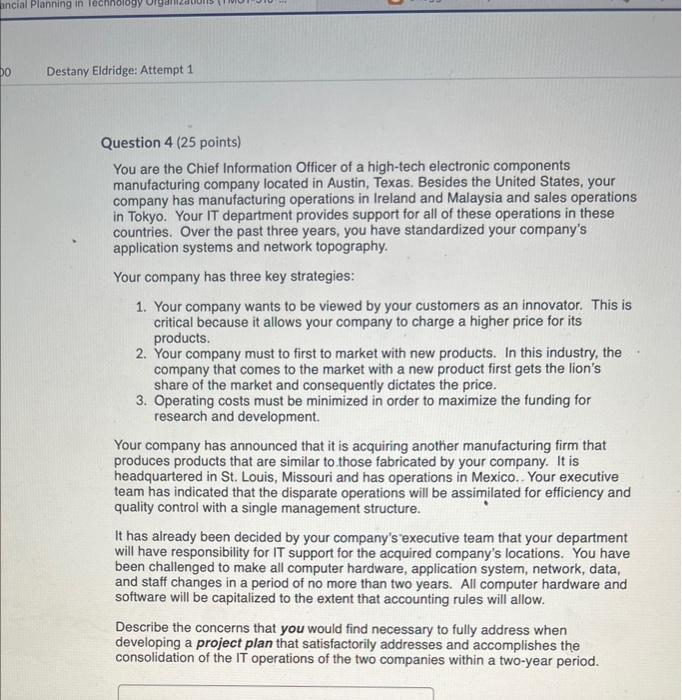 ancial Planning in Technology DV DO Destany