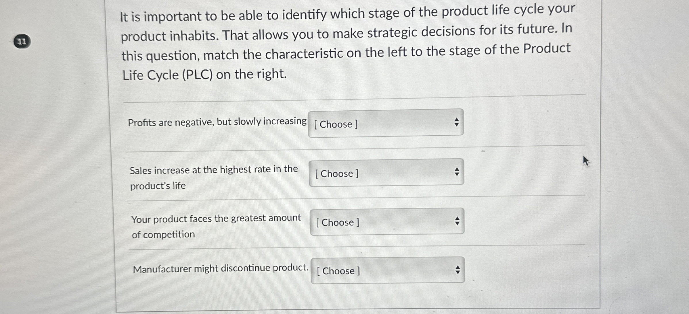 It is important to be able to identify which