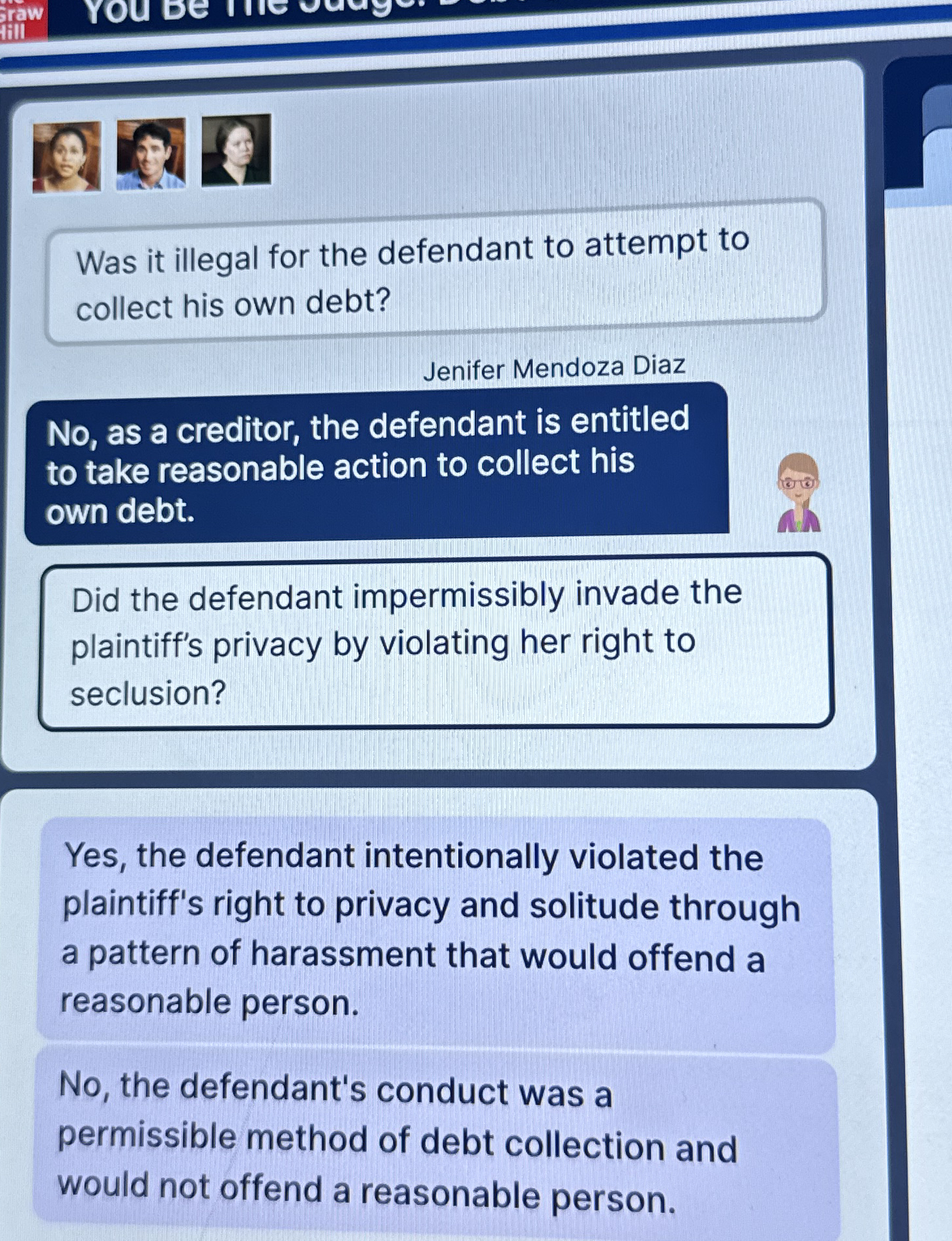 Was it illegal for the defendant to attempt to