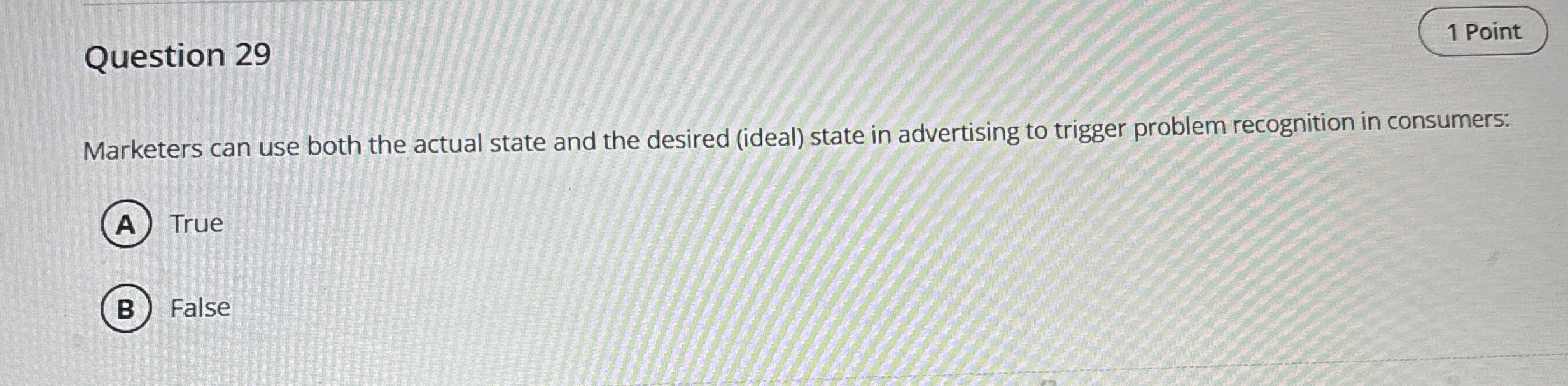 Question 2 9 1 Point Marketers can use both the