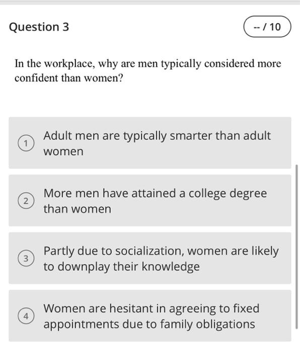 answer all questions Question 1 -- / 10 What is