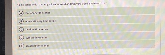 please help A time series which has a significant