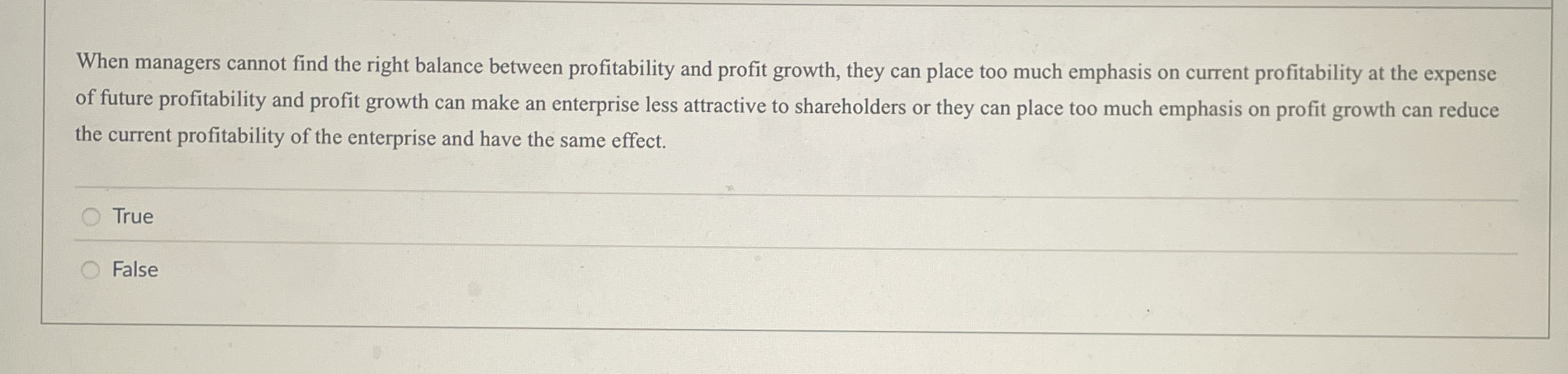 When managers cannot find the right balance