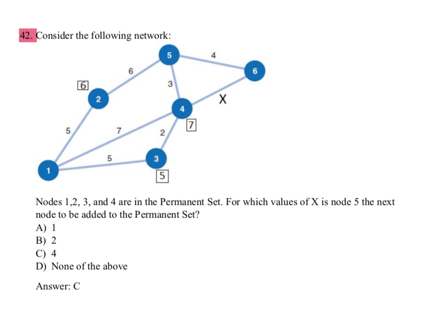 Correct answers are marked, just looking for an