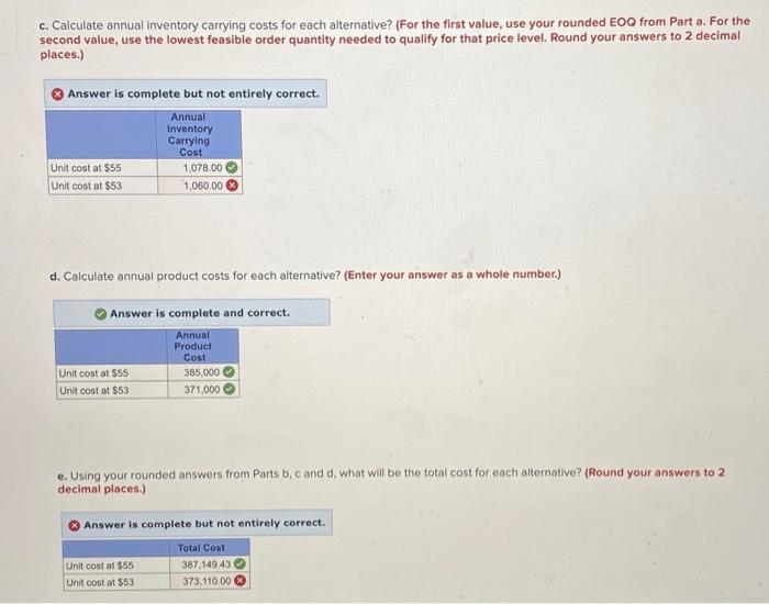 Please help with incorrect ones Problem 7-9
