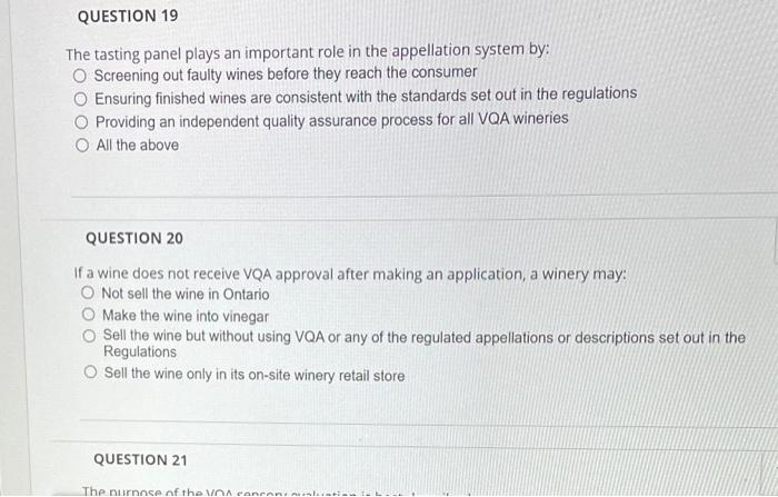 VQA test answer asap please QUESTION 4 Winter