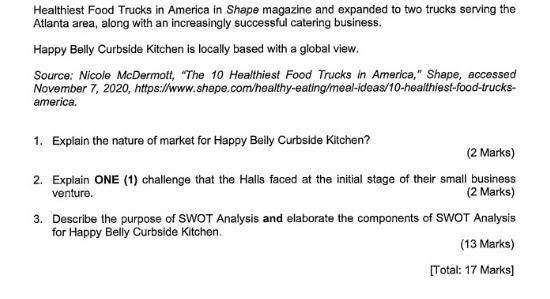 THREE There are FOUR (4) questions in this