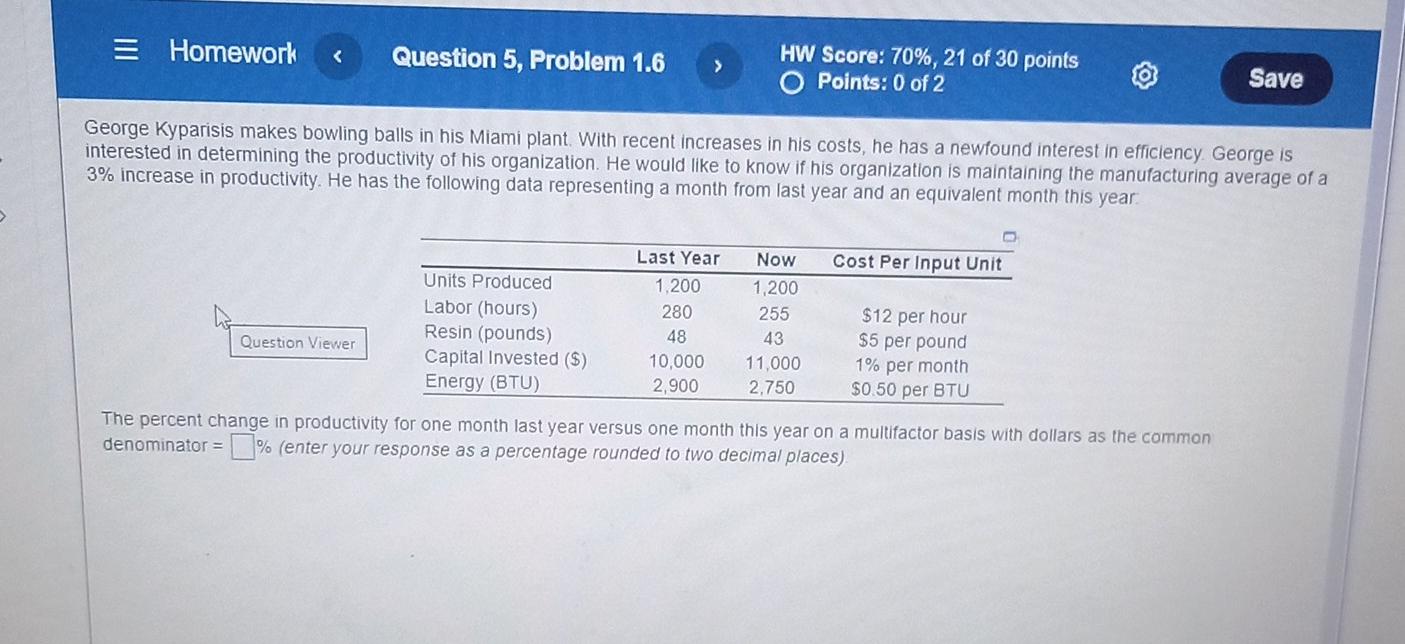 Homework < Question 5, Problem 1.6  style=