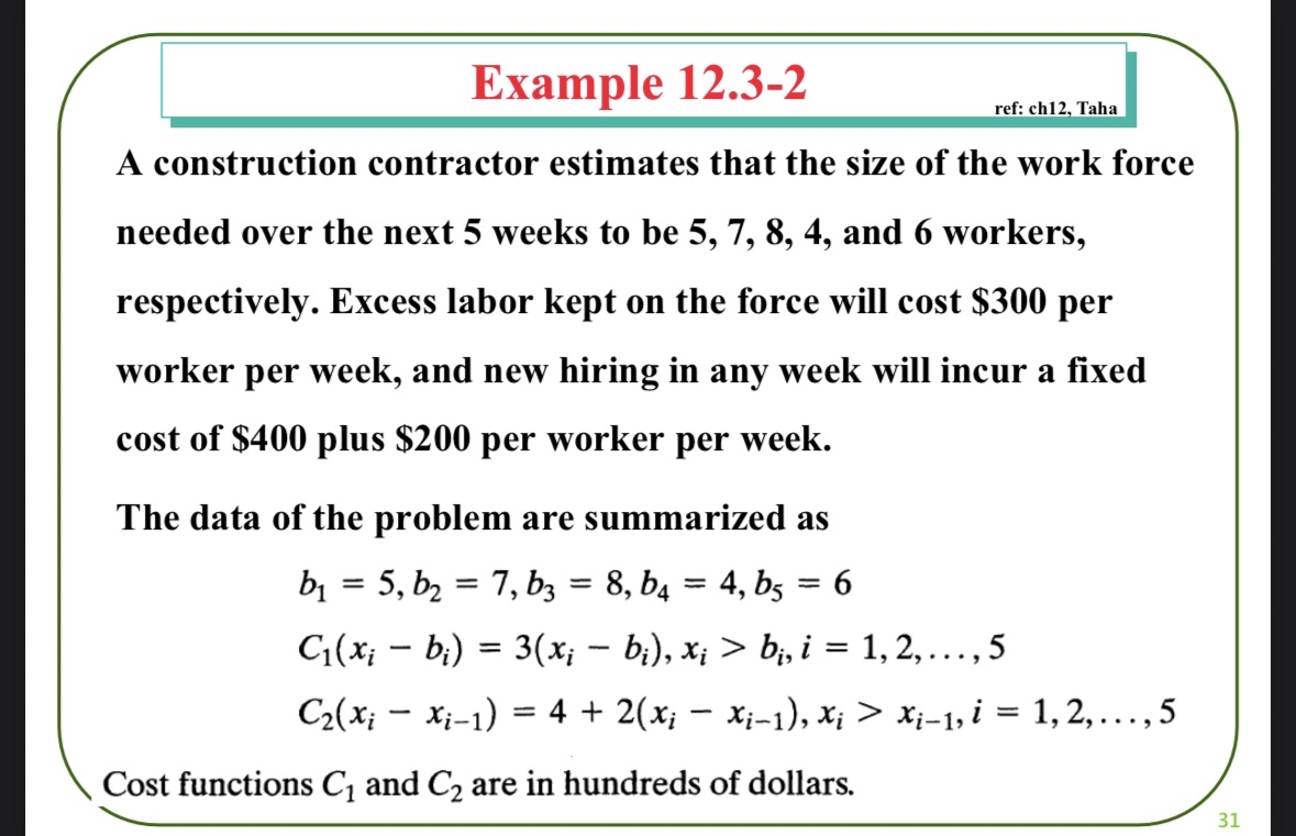 Solve Example 1 2 . 3 . 2 for each of the