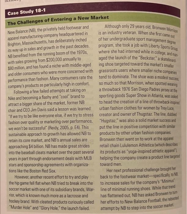 1. Explain how Bronwen can begin to identify a