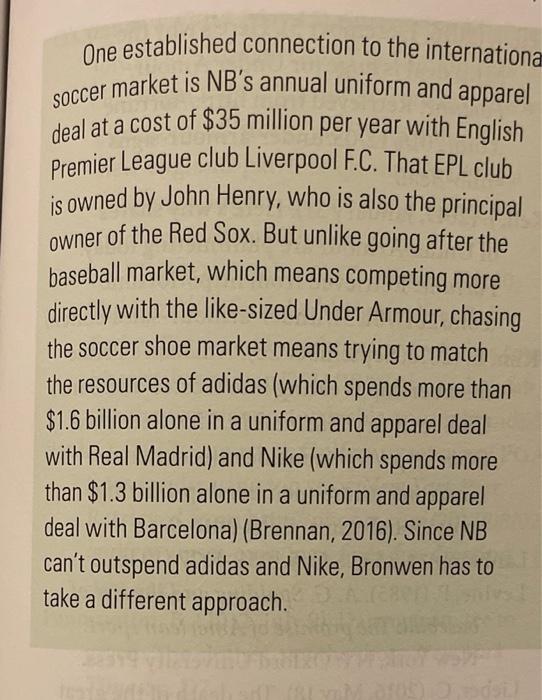 1. Explain how Bronwen can begin to identify a