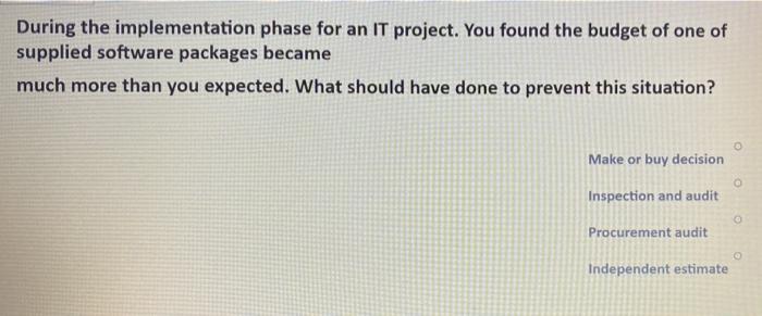 Answer A and B and C and D During the
