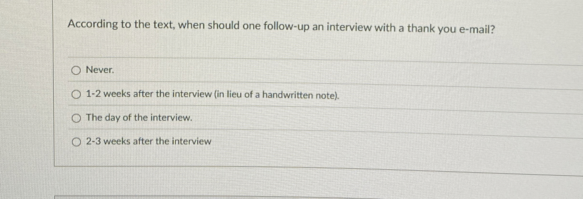 According to the text, when should one follow -